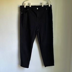 H&M+ Mom Loose Fit Twill Pants, Size 22